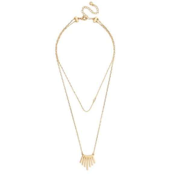 BaubleBar Sunfire Layered Necklace - Picture 2 of 6